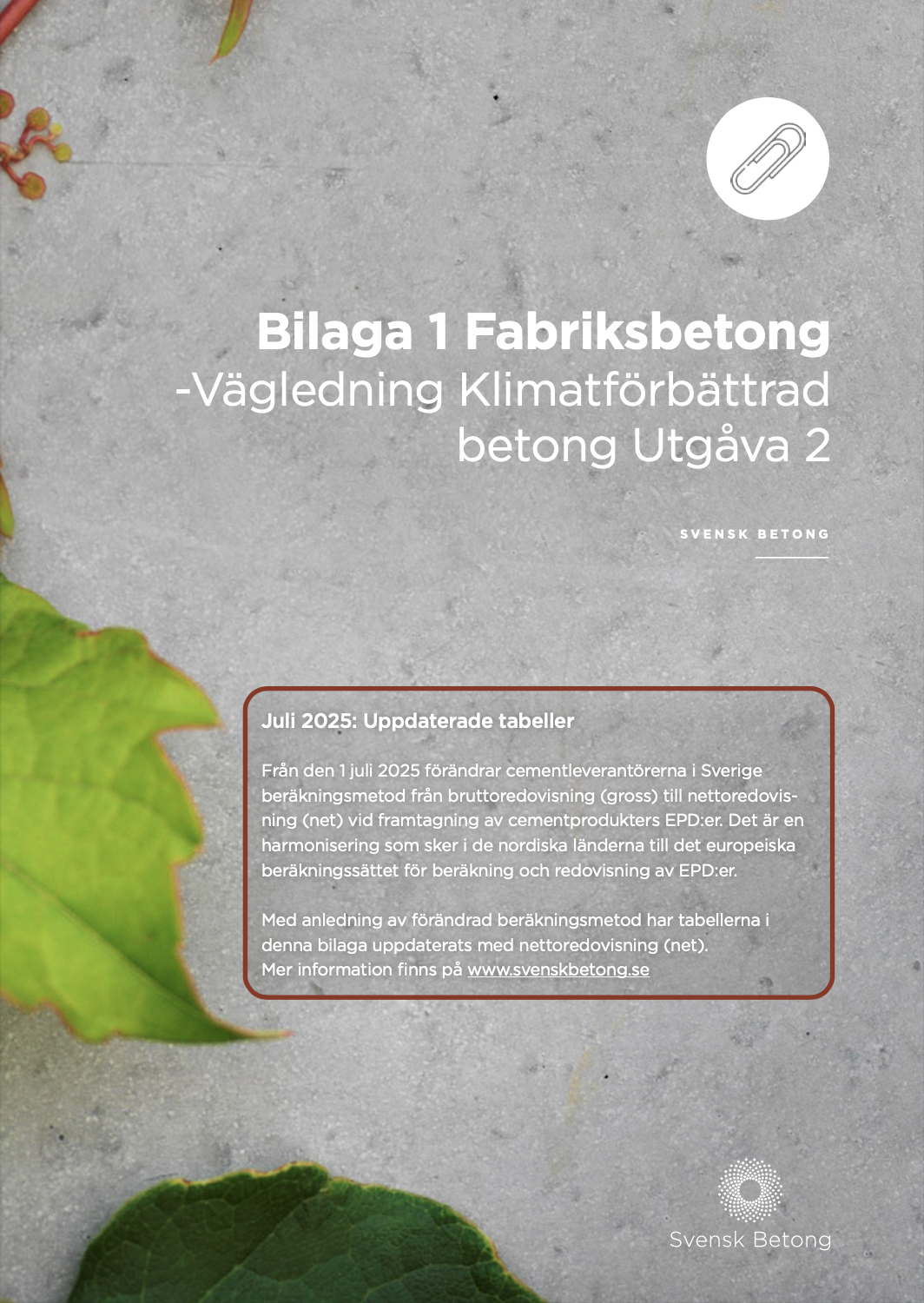 Framsida bilaga 1